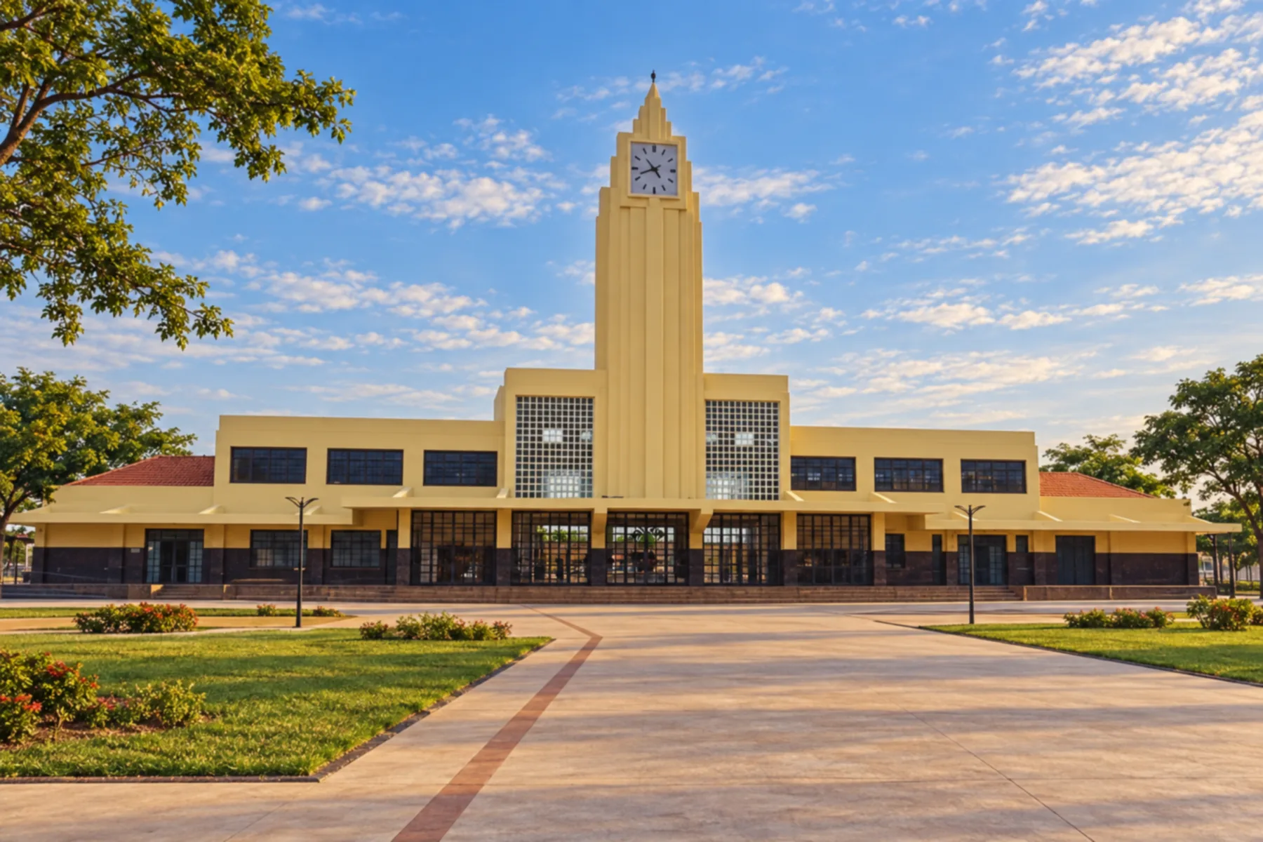 Antiga Estação Ferroviária de Goiânia.