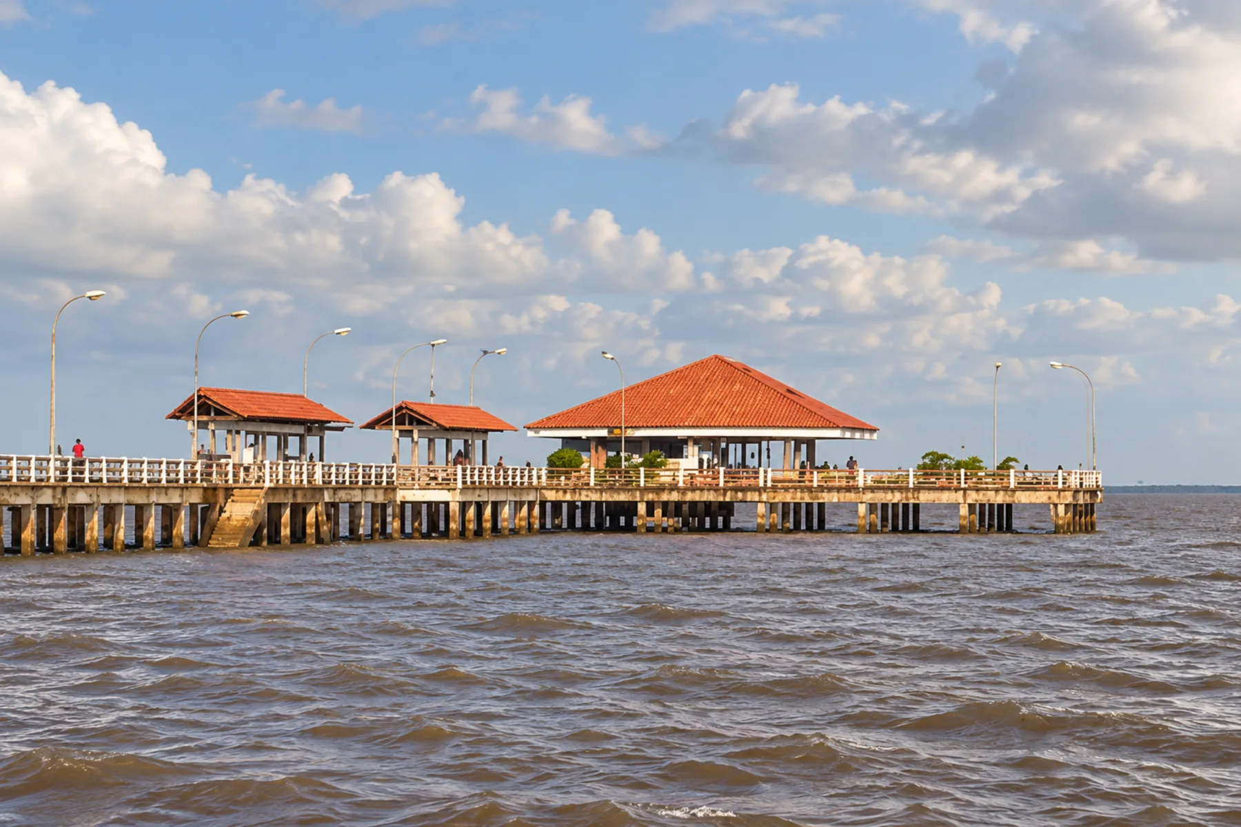 Trapiche Eliezer Levy e Rio Amazonas.