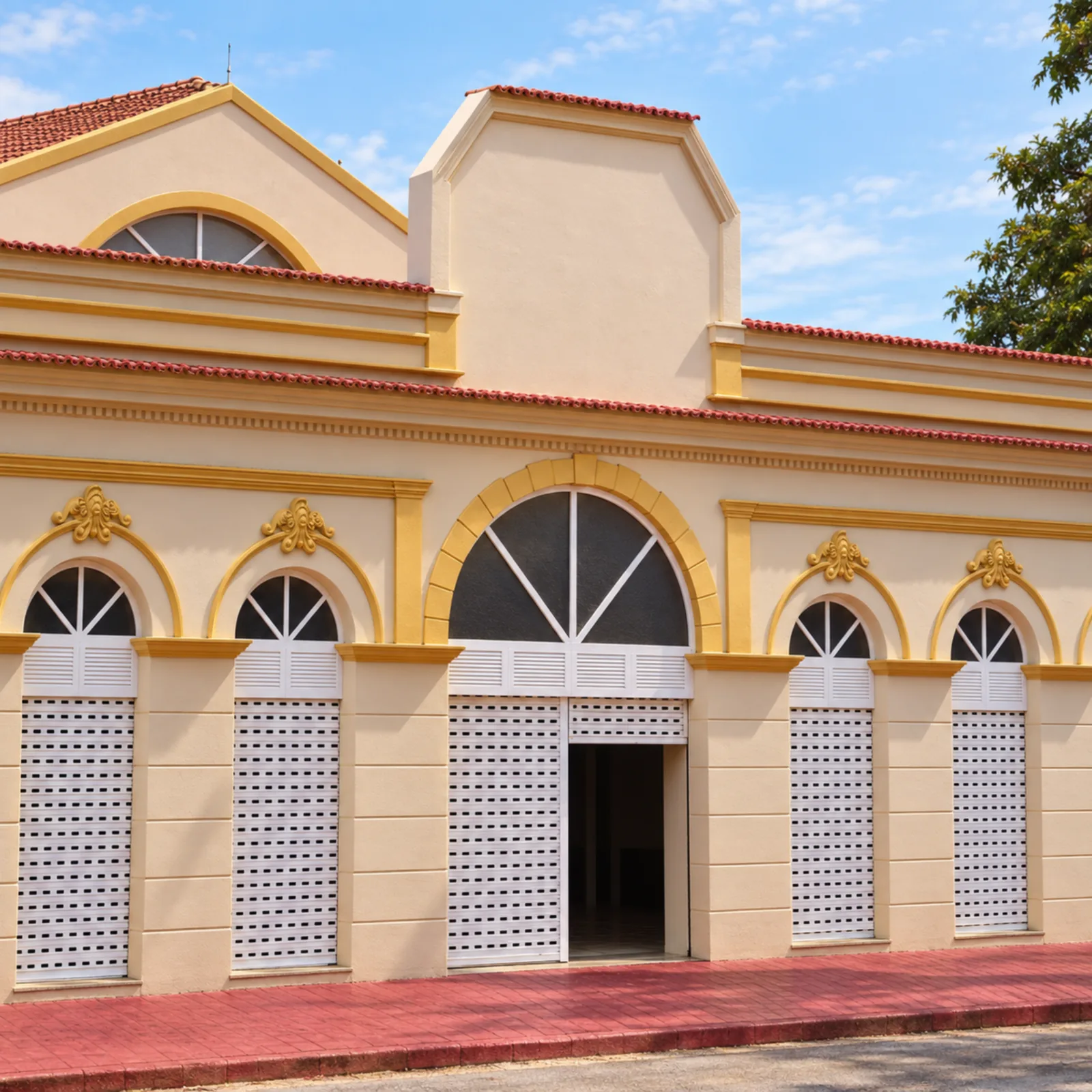 Mercado Cultural, fachada.