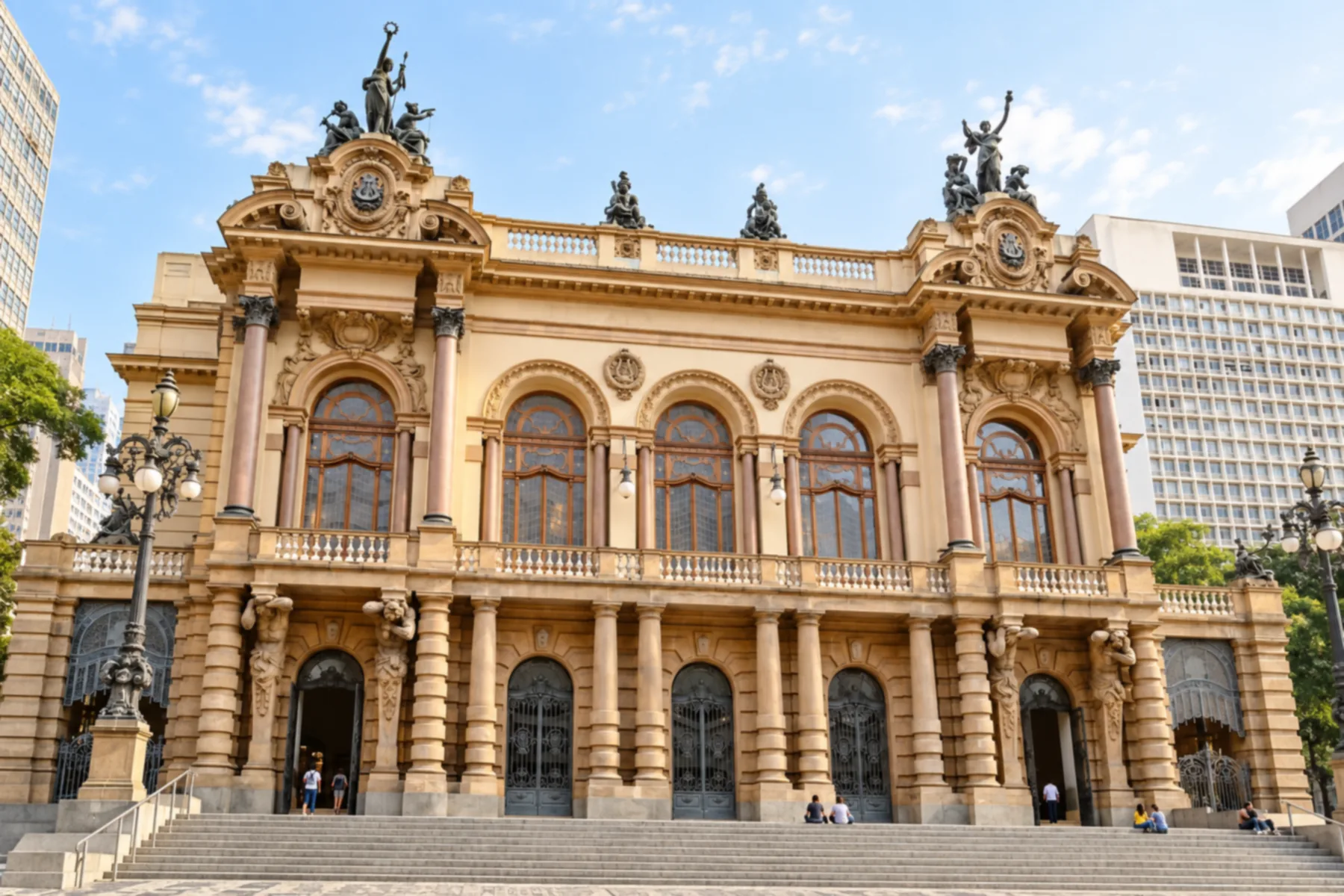 Theatro Municipal de São Paulo.