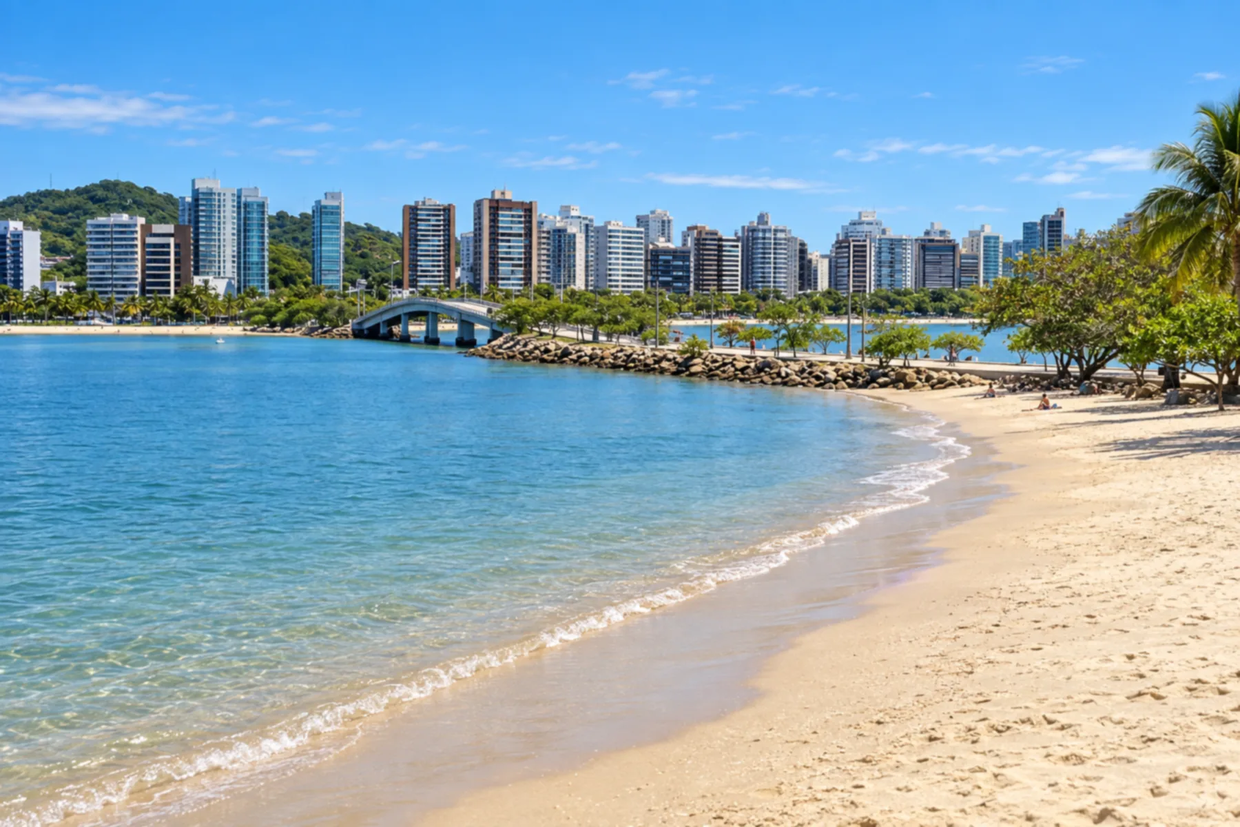 Praia da Ilha do Frade.