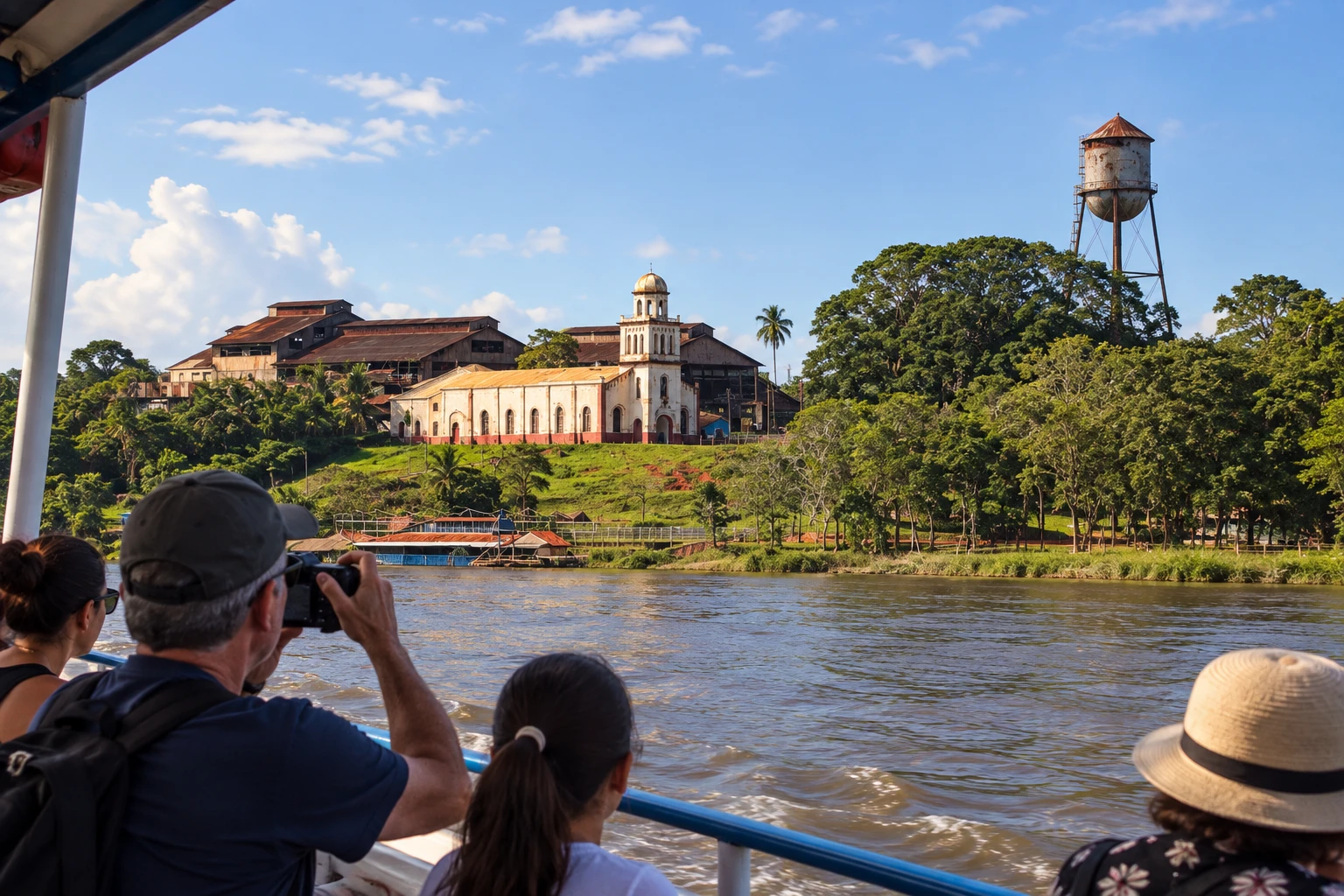 Caixa d'água e oficinas de Fordlândia