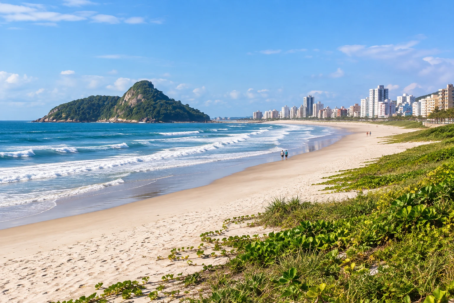 Praia Brava de Caiobá