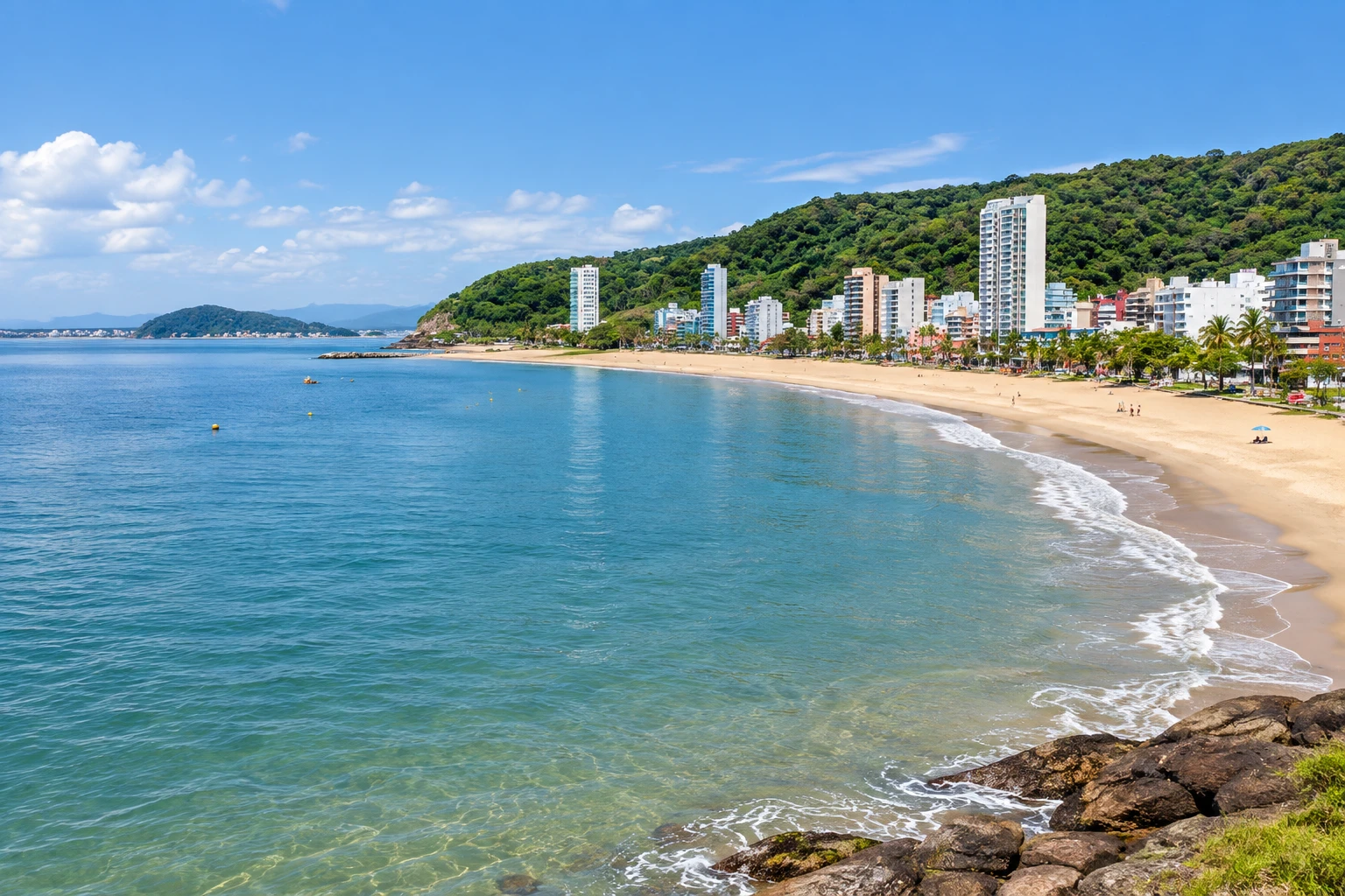 Praia Mansa de Caiobá