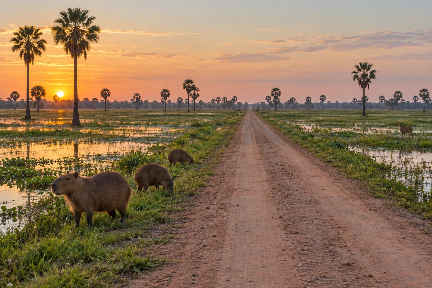 Estrada Parque Pantanal