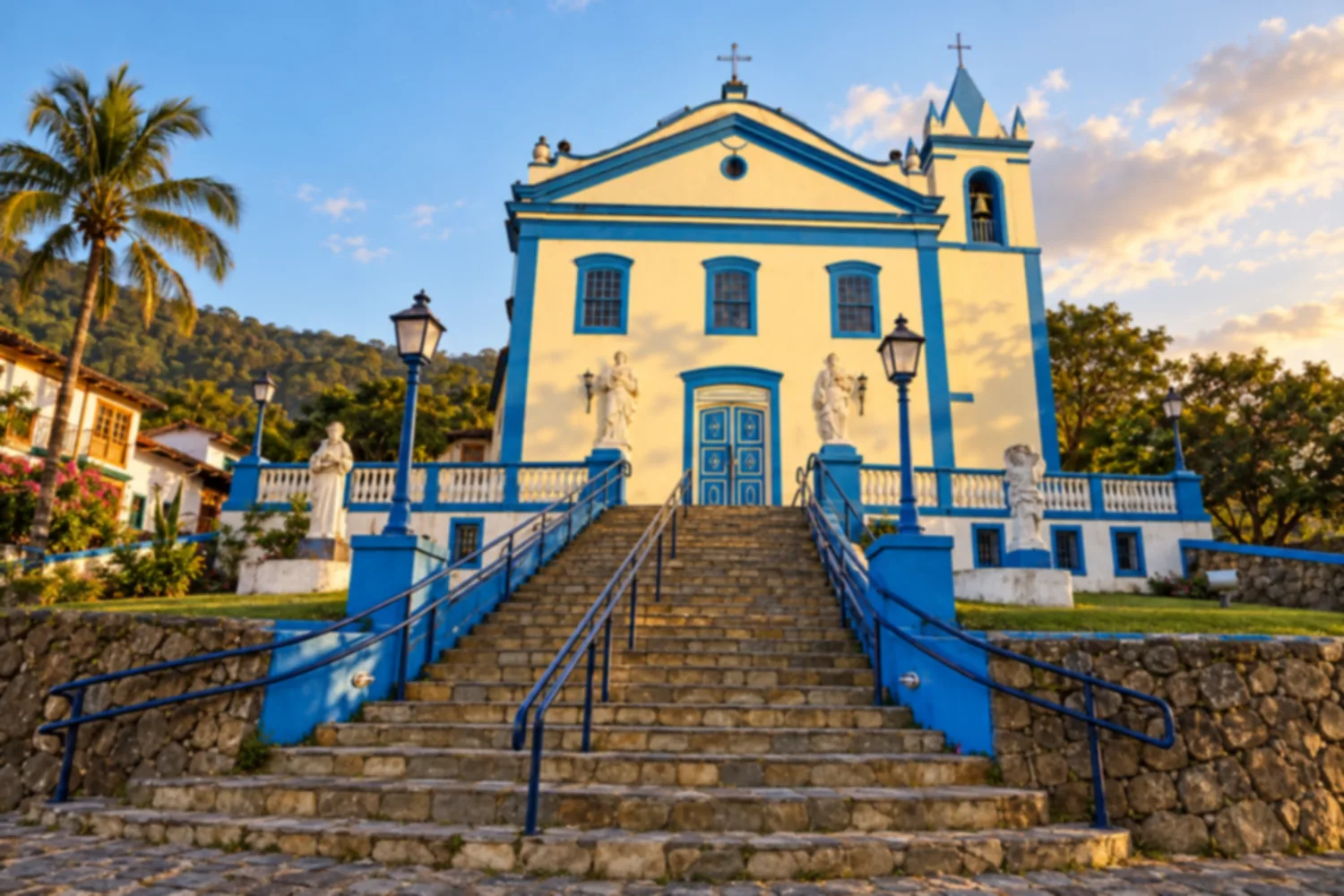 Vila de Ilhabela e Igreja Nossa Senhora D'Ajuda