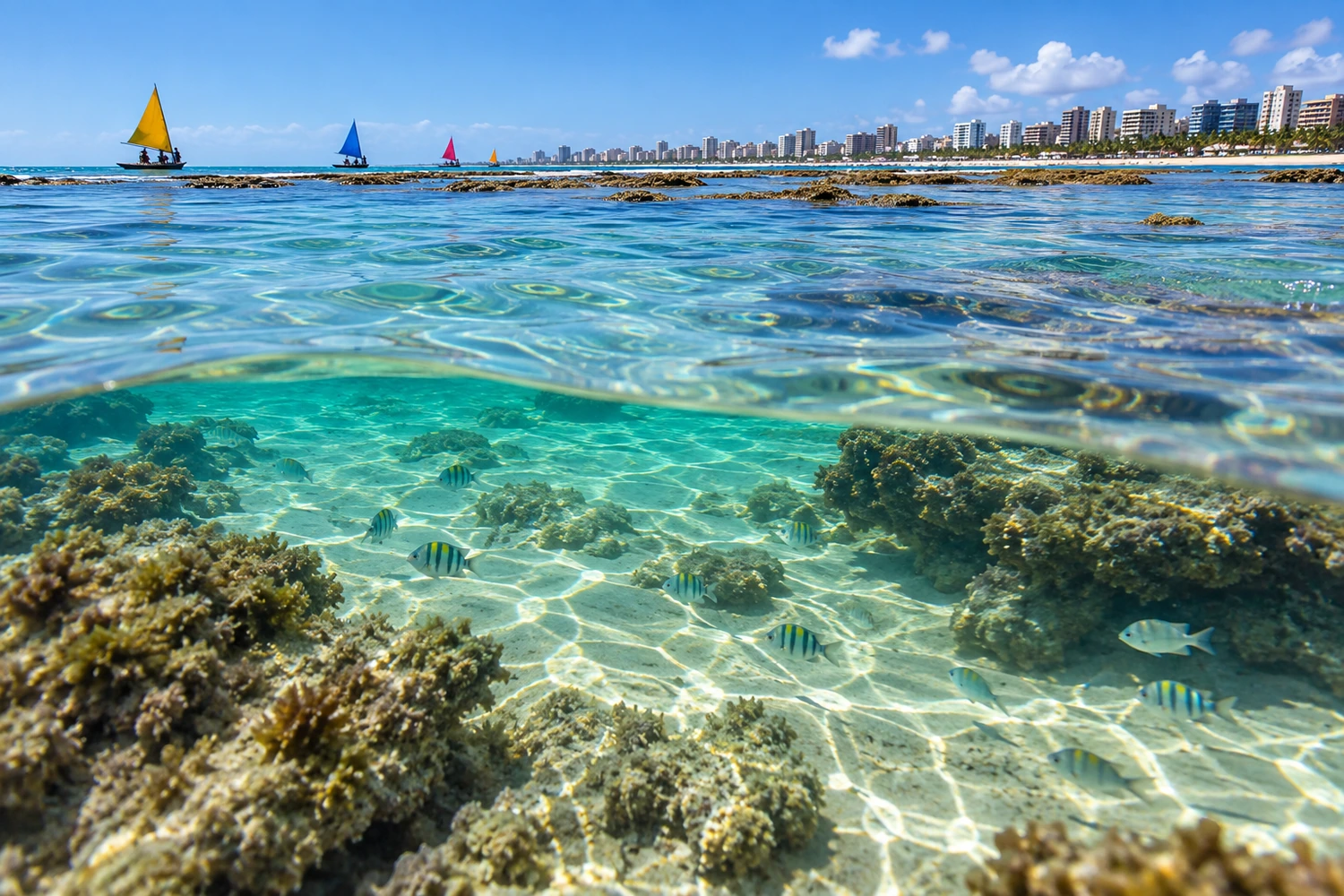 Piscinas naturais da Pajuçara