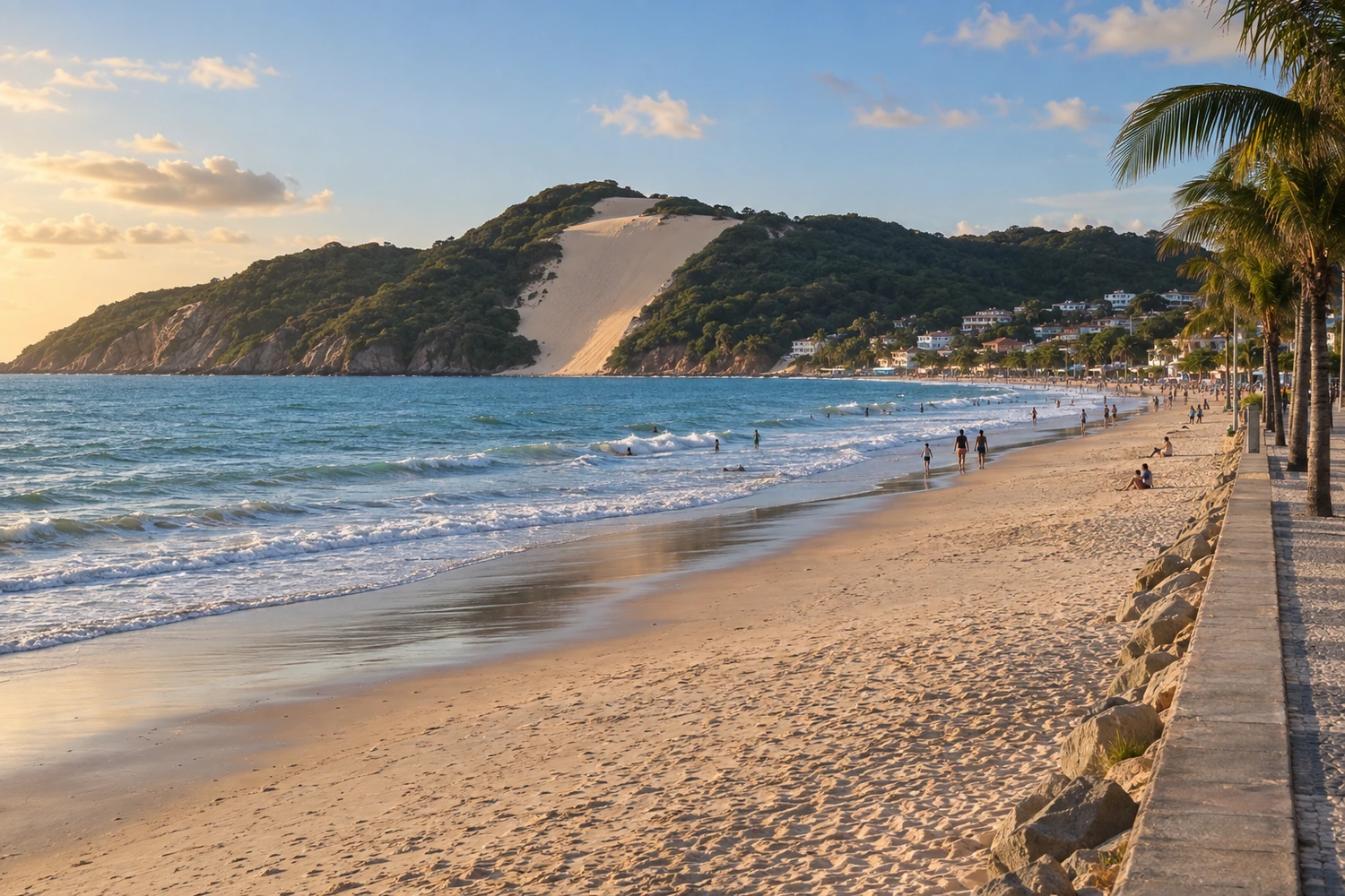 Praia de Ponta Negra e Morro do Careca
