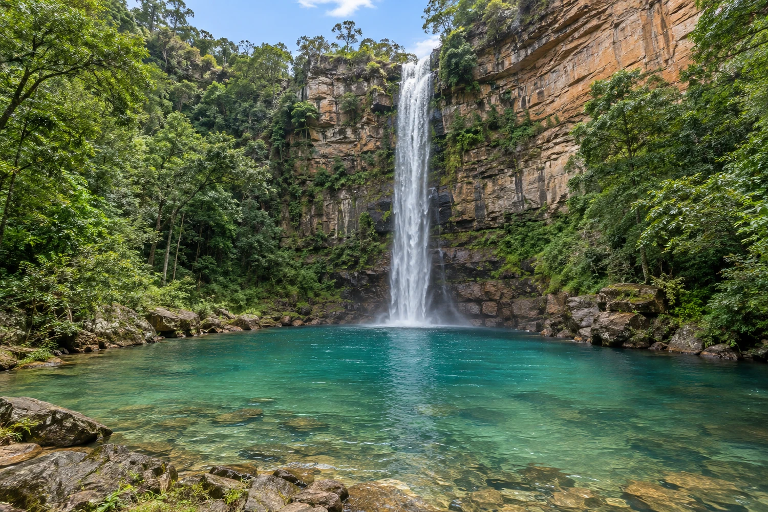 Cachoeira Serra Azul
