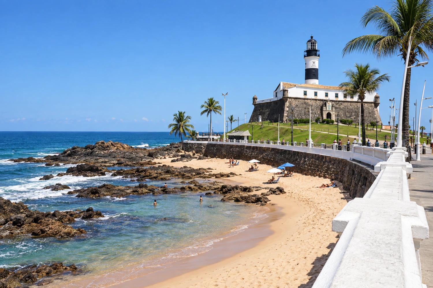 Farol da Barra e Forte de Santo Antônio