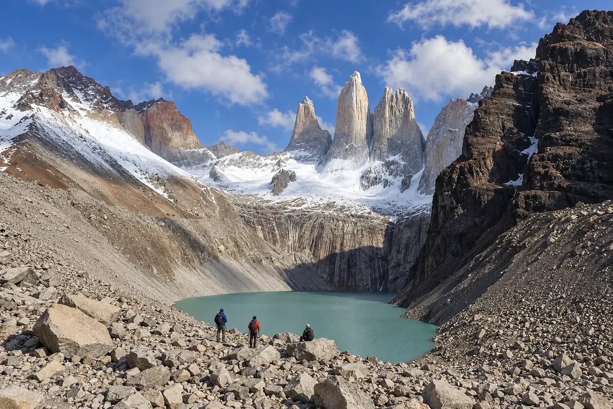 Torres del Paine, Magalhães