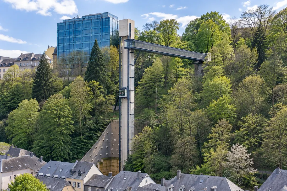 Ascenseur panoramique du Pfaffenthal (Elevador panorâmico do Pfaffenthal)