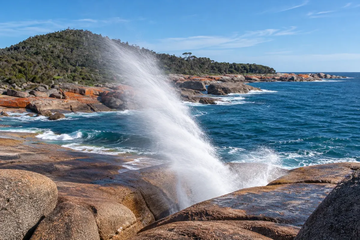 Blowhole de Bicheno