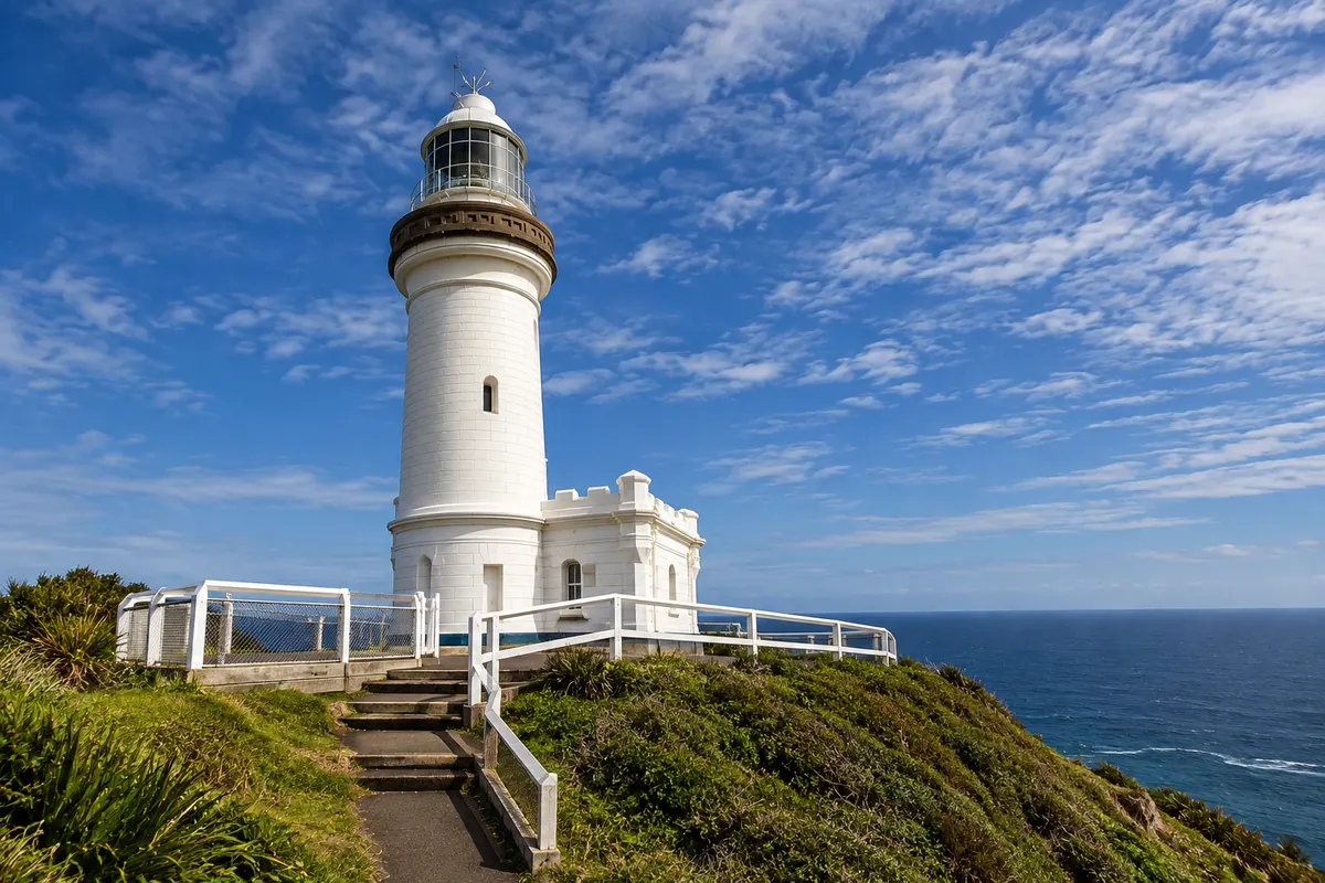Cabo Byron e farol