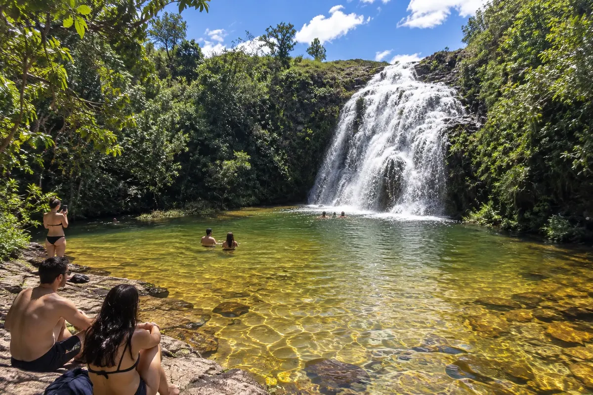Cachoeira Lagoa Azul