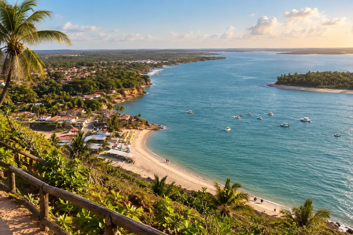 Centro de Tibau do Sul