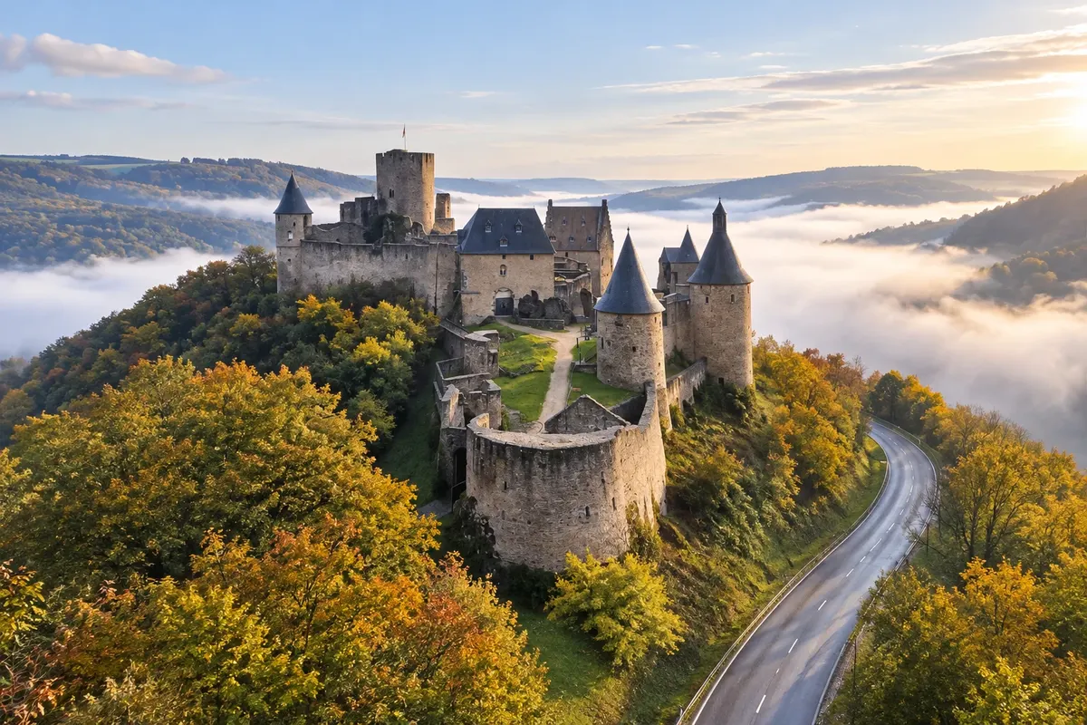 Château de Bourscheid (Castelo de Bourscheid)