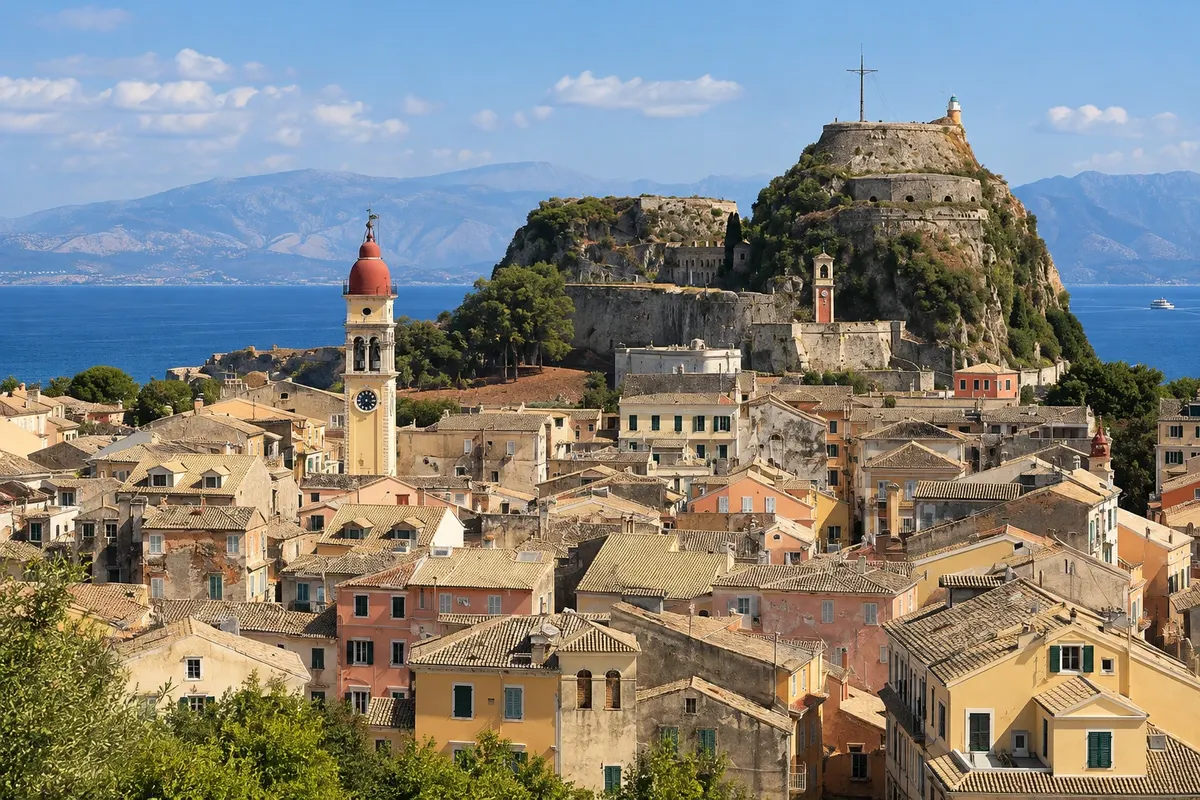 Cidade velha de Corfu (Palia Poli tis Kerkyras)