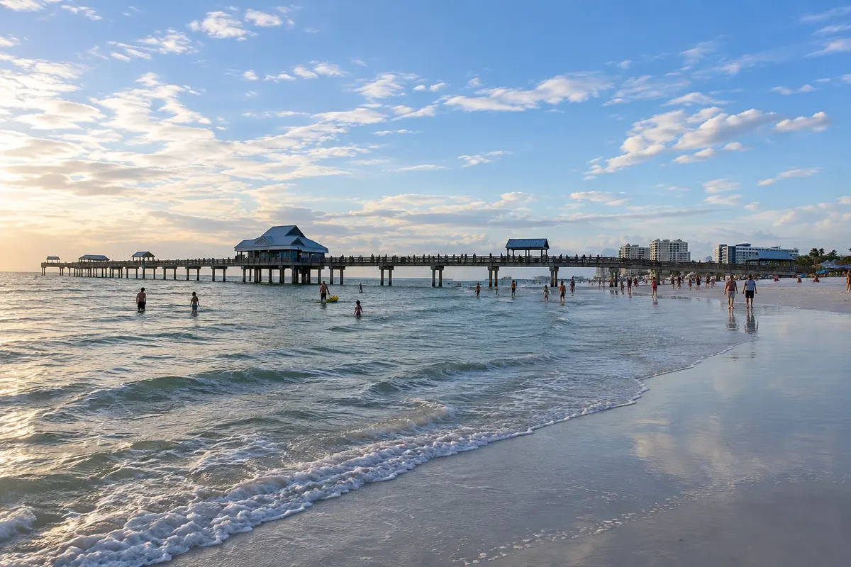 Clearwater Beach e Pier 60