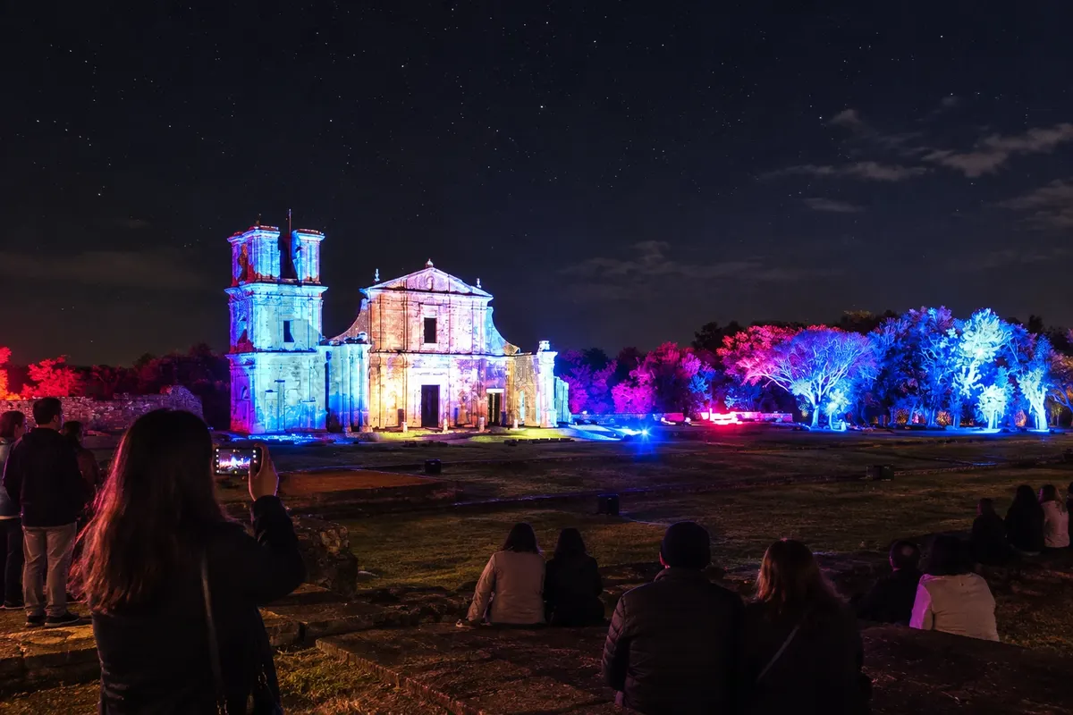 Espetáculo Som e Luz