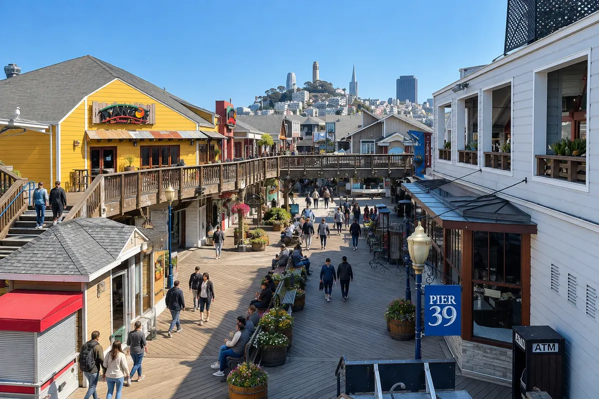 Fisherman’s Wharf e Pier 39