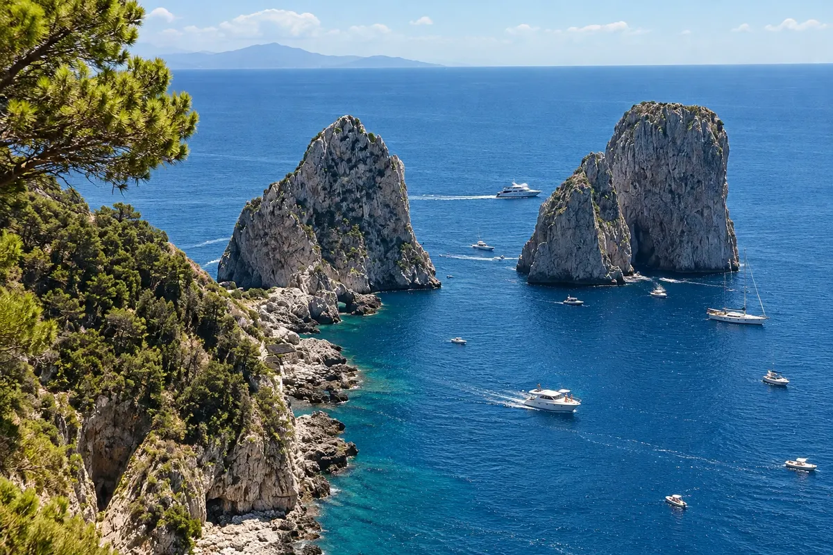 Giro dell'isola in barca