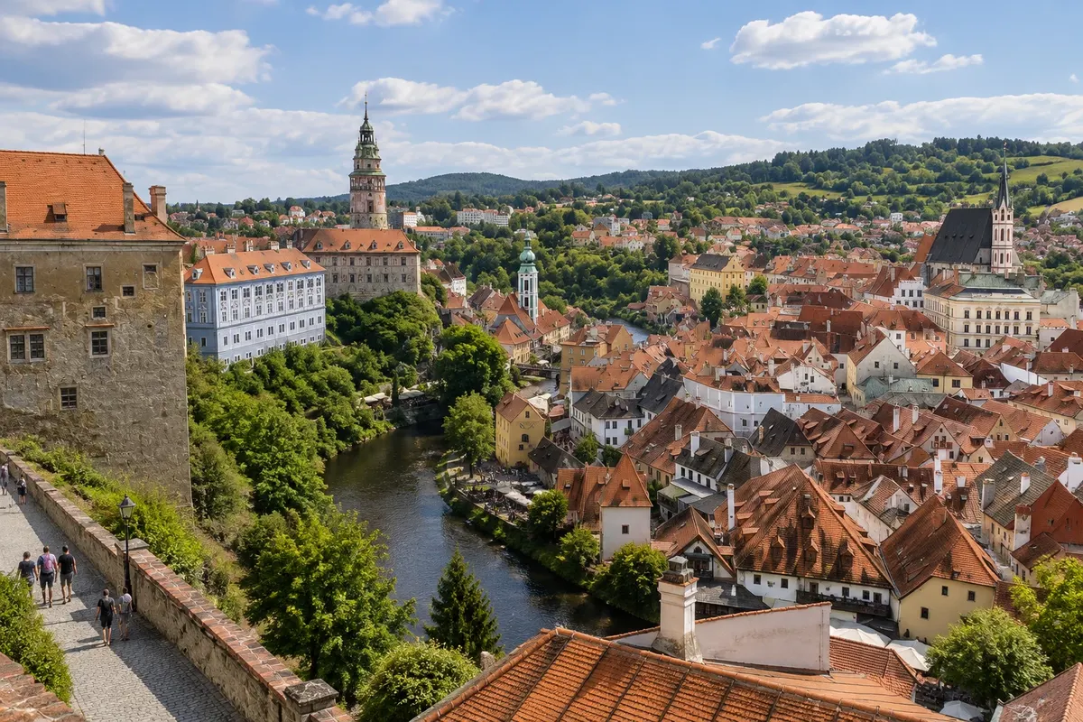 Historické centrum Českého Krumlova