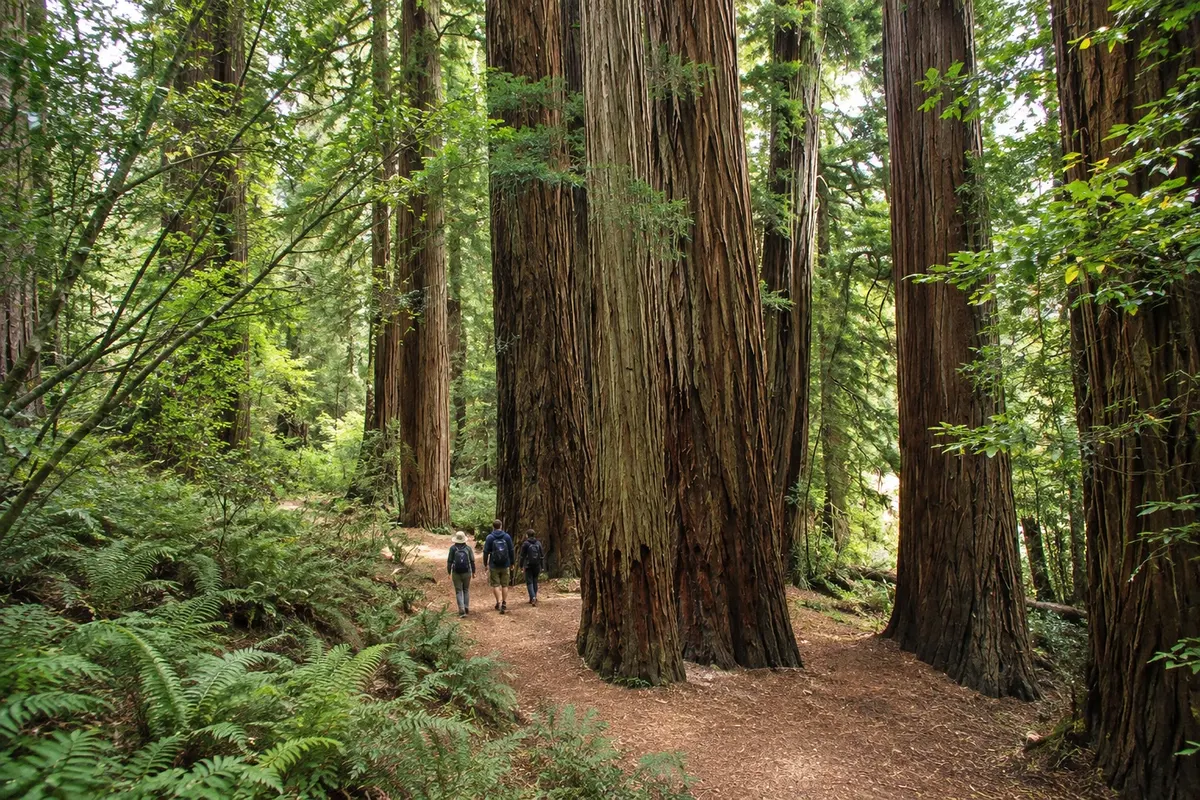Jedediah Smith Redwoods State Park e Stout Grove
