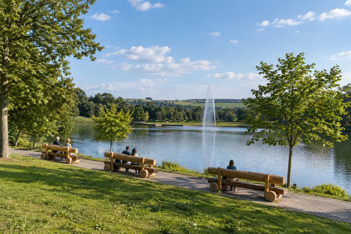 Lac d'Echternach (Lago de Echternach)