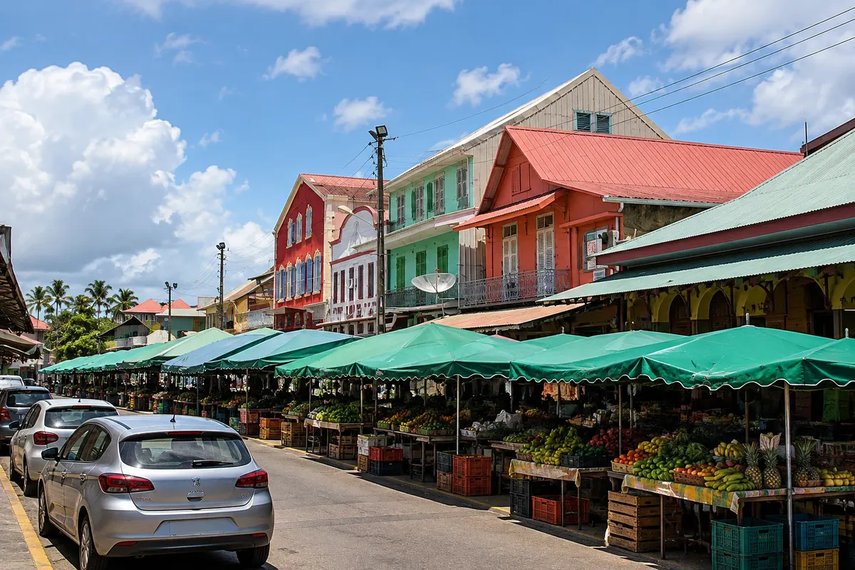 Marché de Cayenne