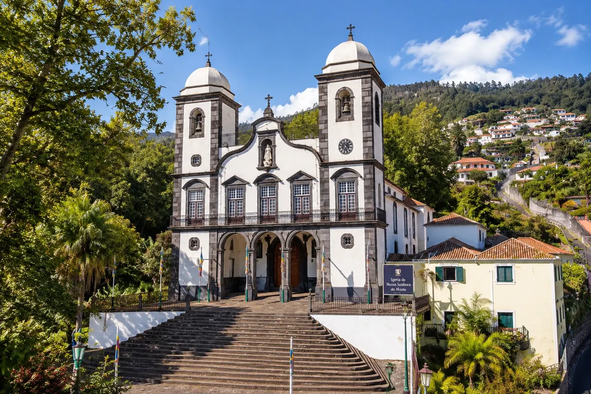 Monte e carros de cesto
