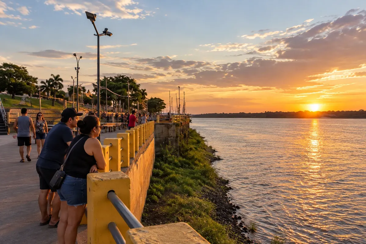 Orla do Rio Paraguai