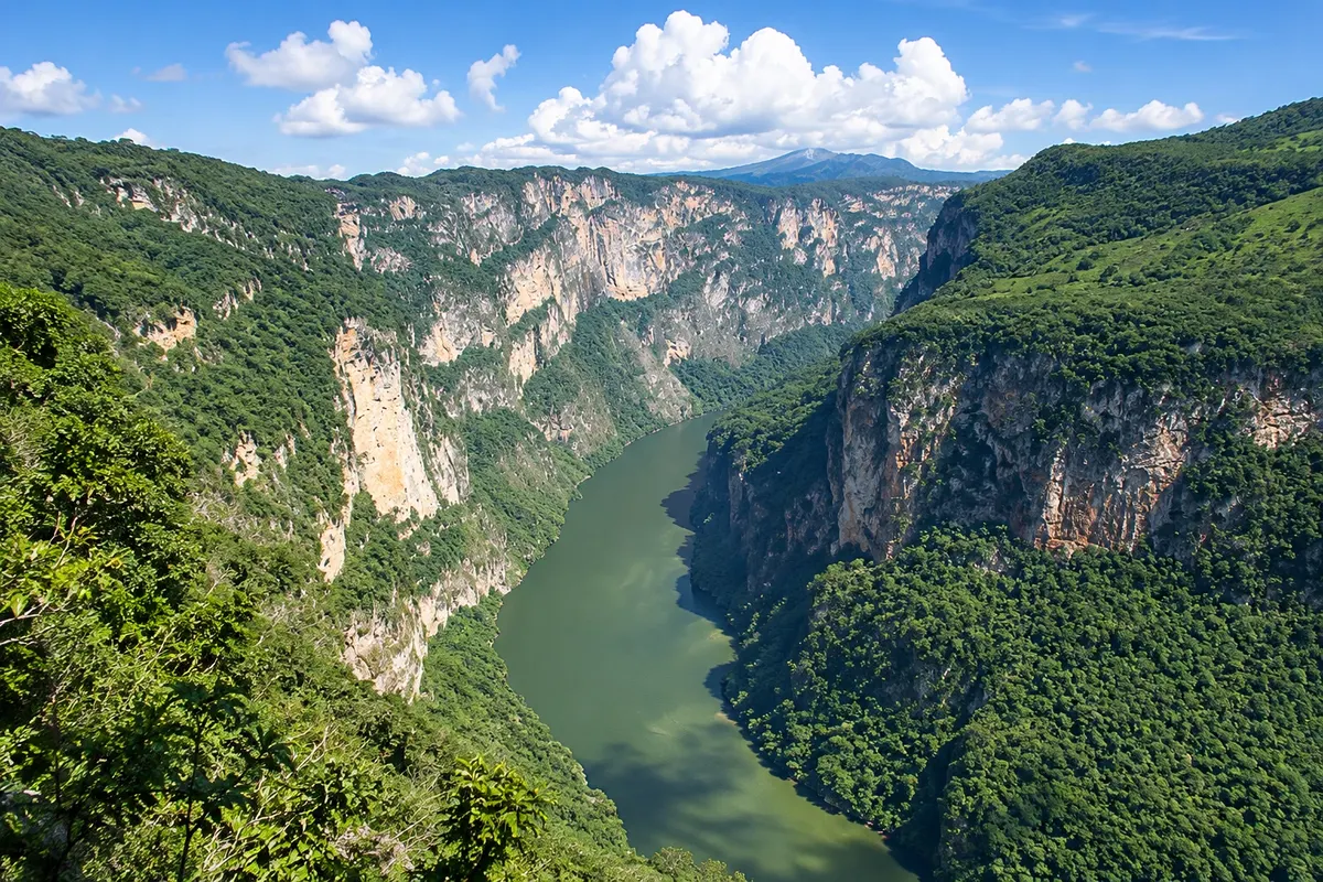 Paseo en lancha por el Cañón del Sumidero