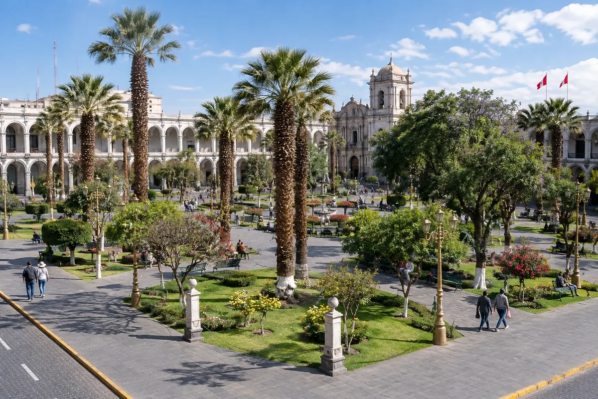 Plaza de Armas de Arequipa
