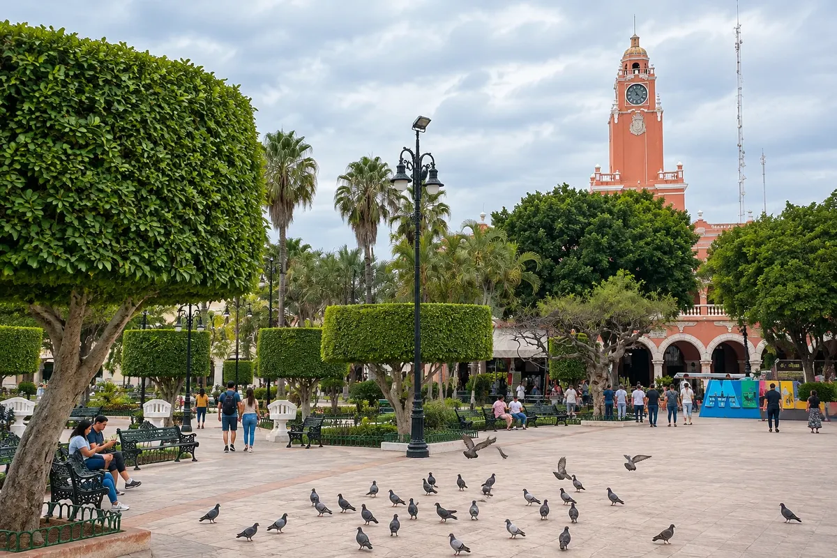 Plaza Grande y Catedral de San Ildefonso