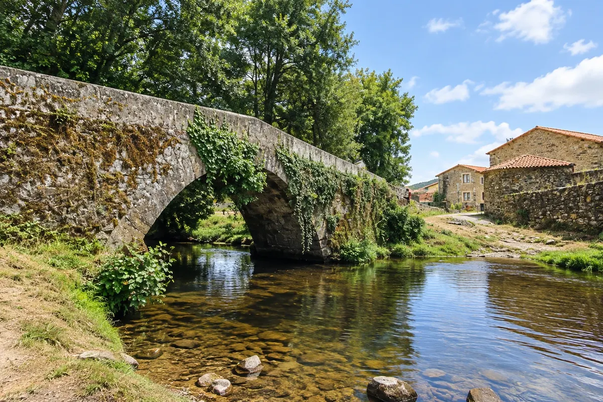 Ponte e hospital de Ribadiso