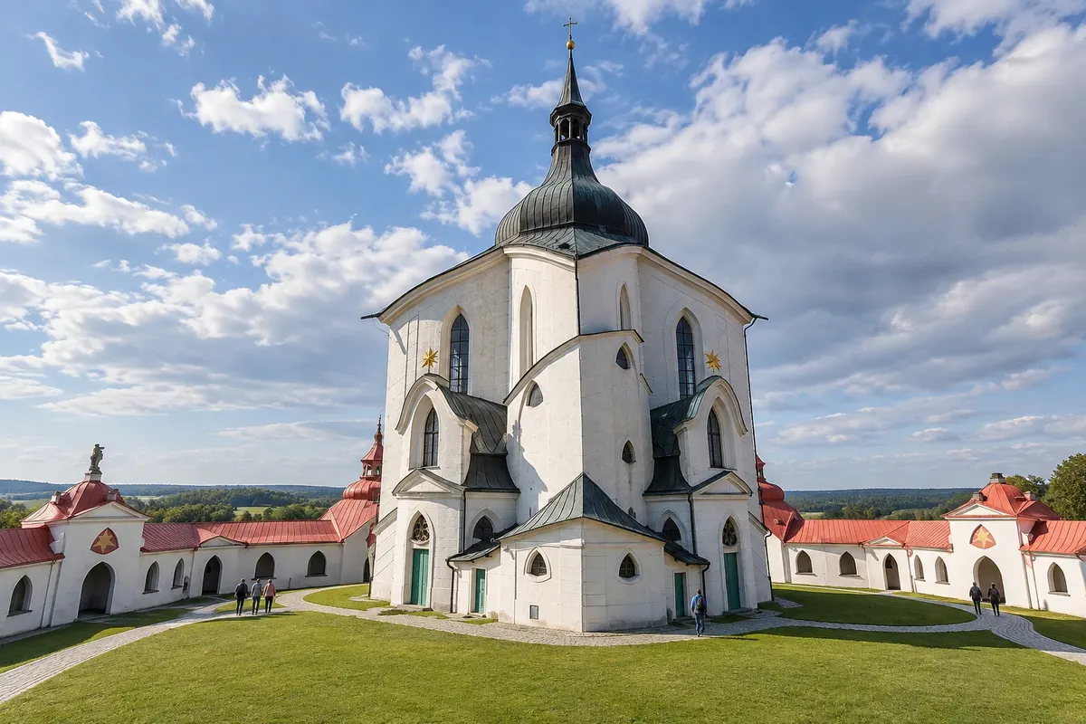 Poutní kostel svatého Jana Nepomuckého na Zelené hoře