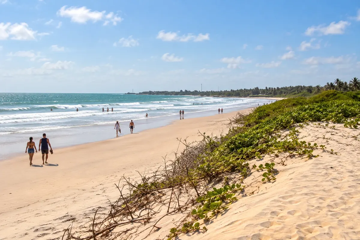Praia da Barra do Rio Curu