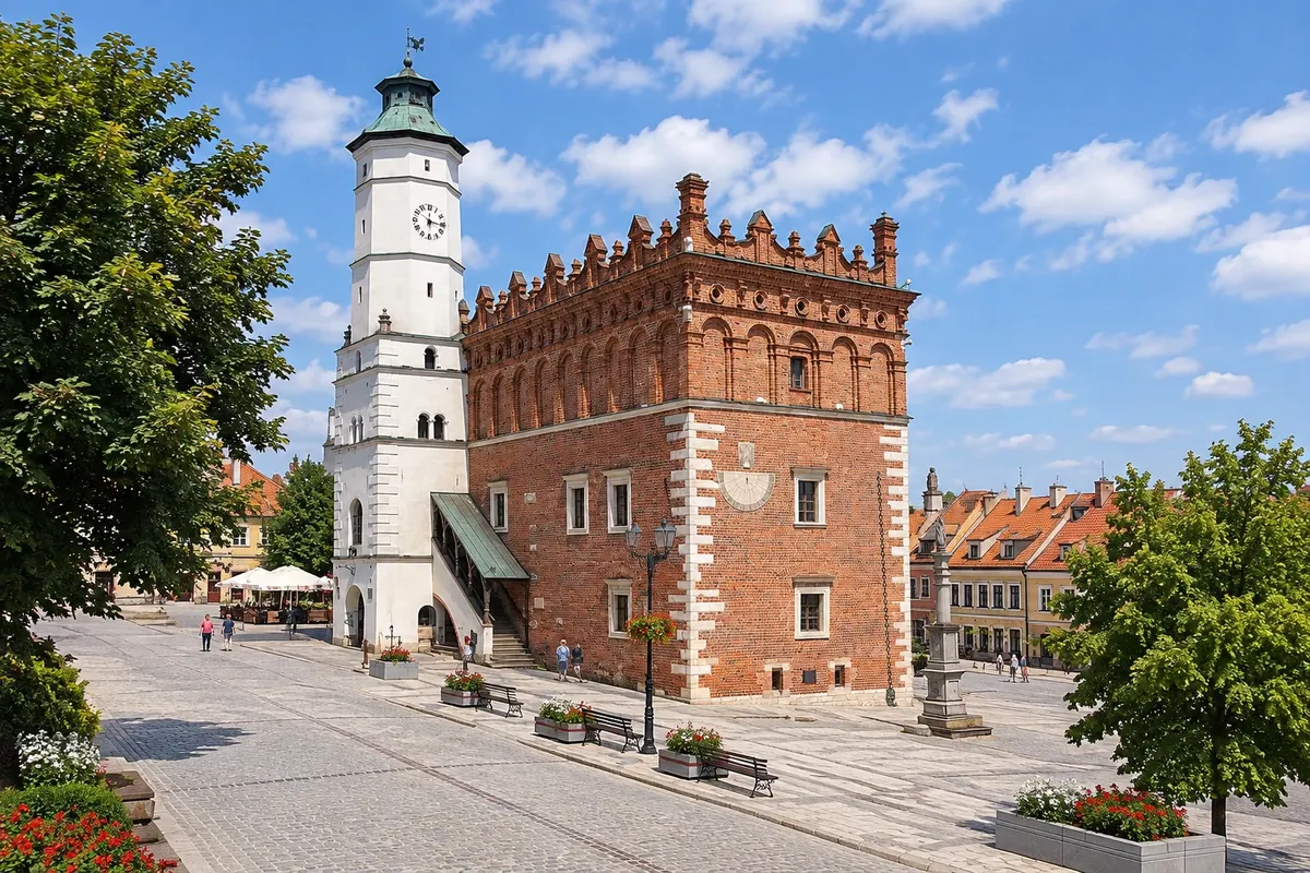 Rynek w Sandomierzu