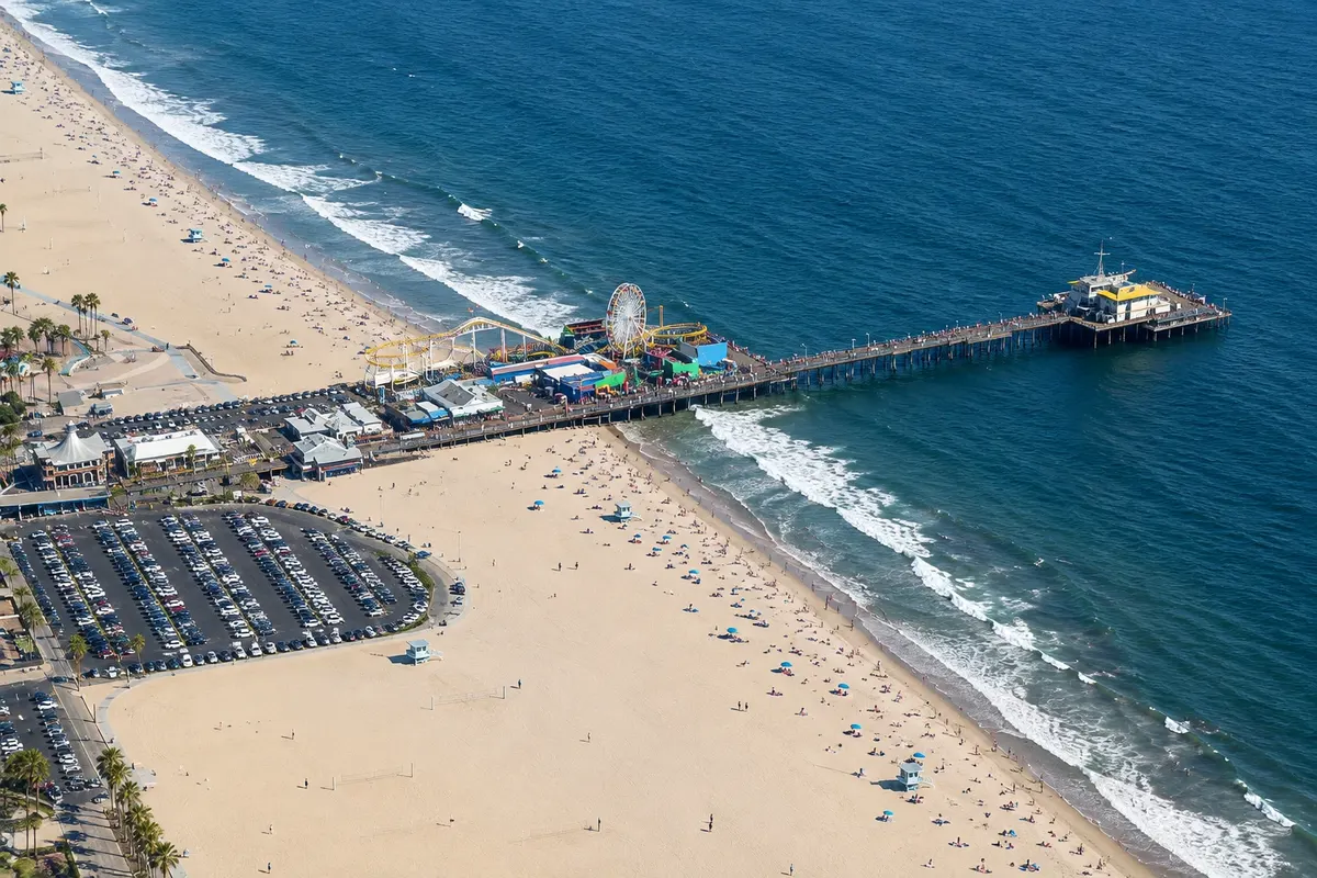 Píer de Santa Monica e Pacific Park