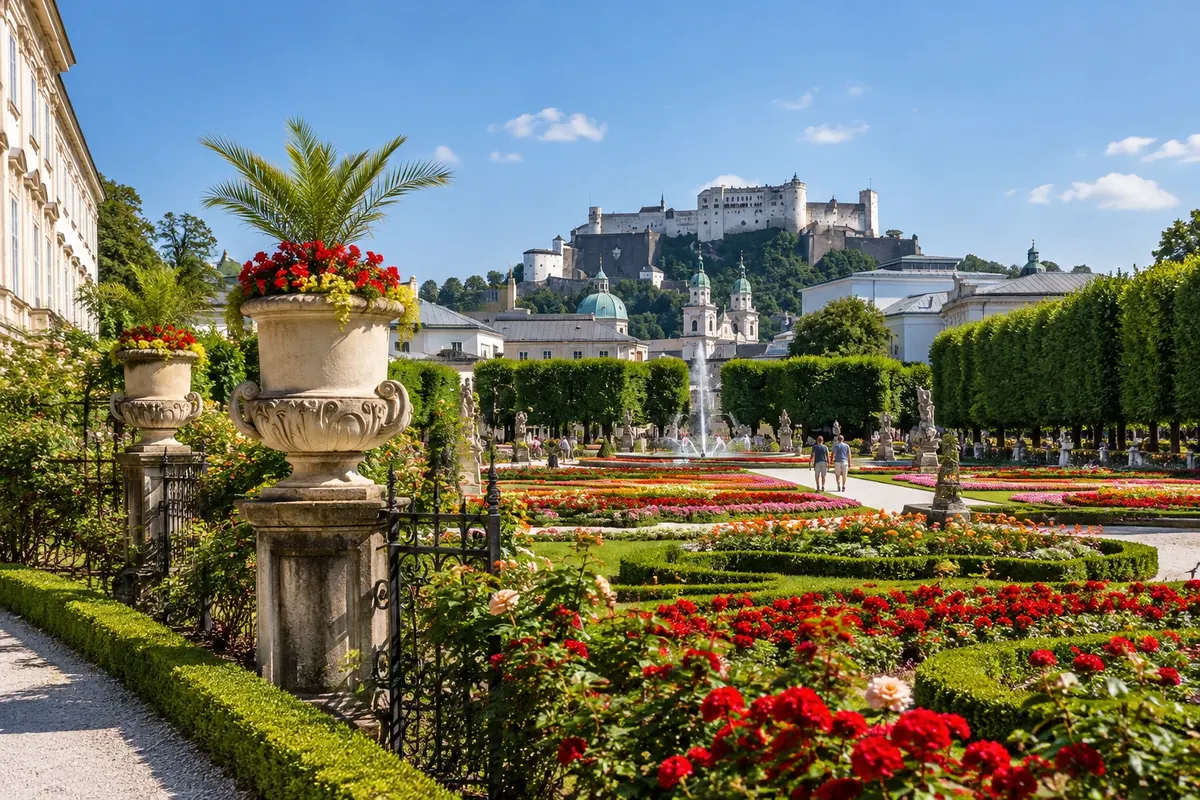 Schloss Mirabell und Mirabellgarten