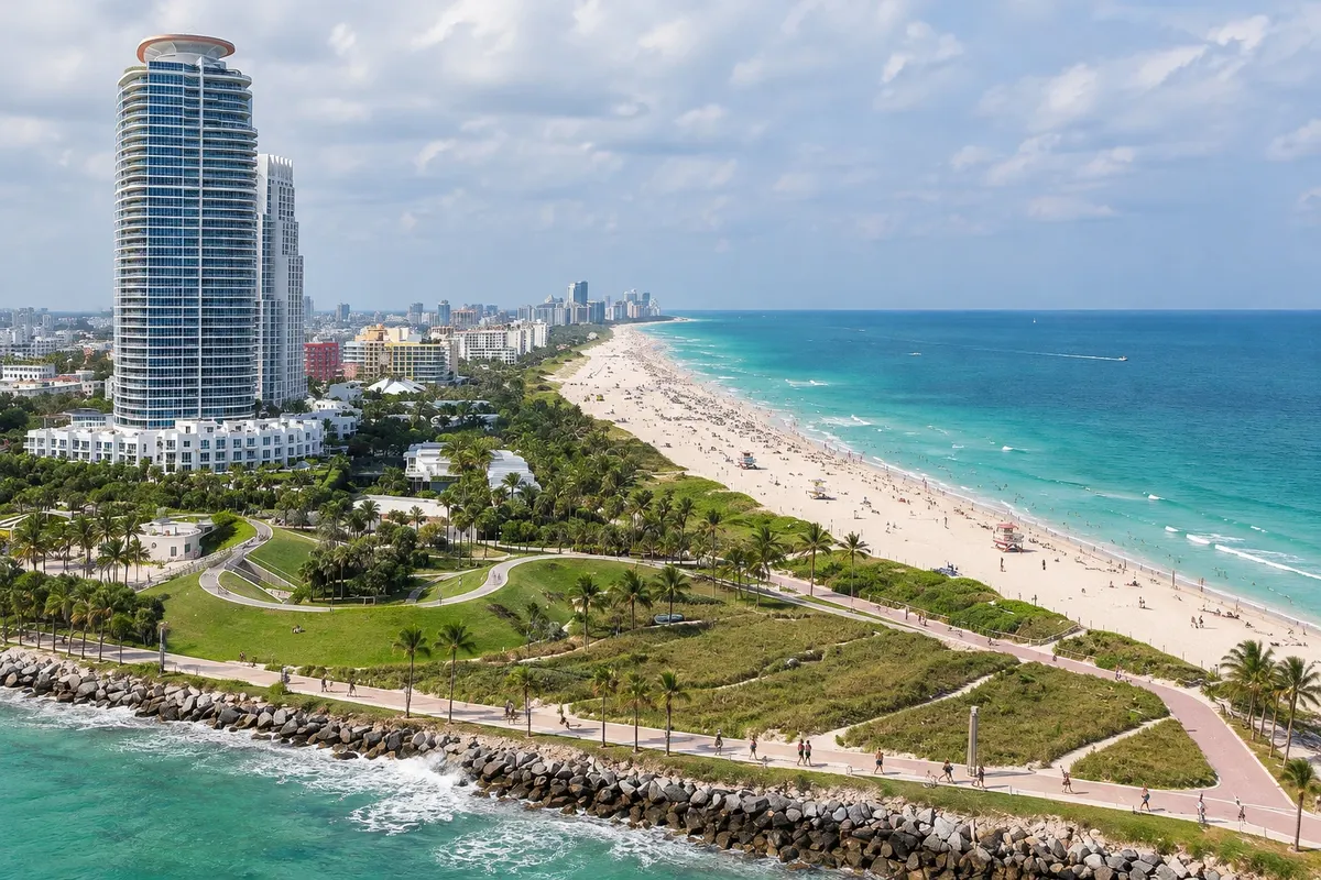 South Beach e Art Deco Historic District