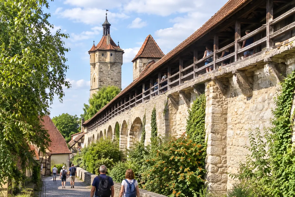 Stadtmauer Rothenburg