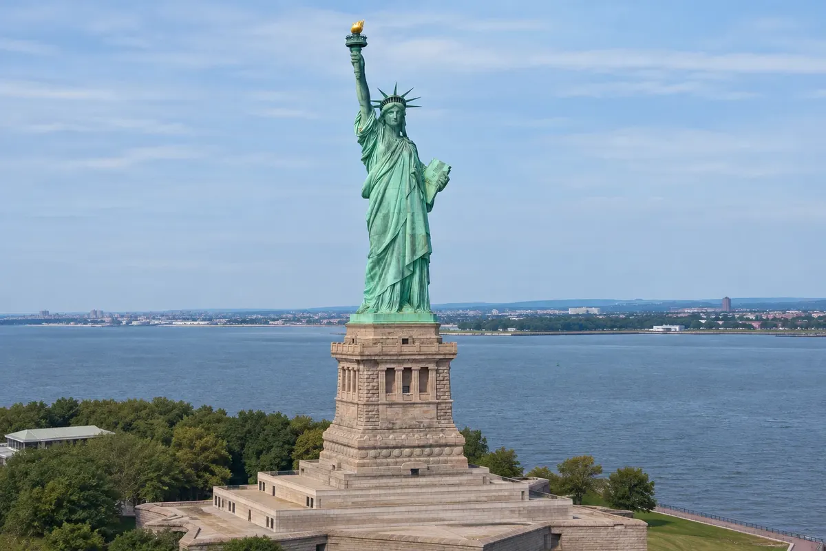 Estátua da Liberdade e Ilha da Liberdade