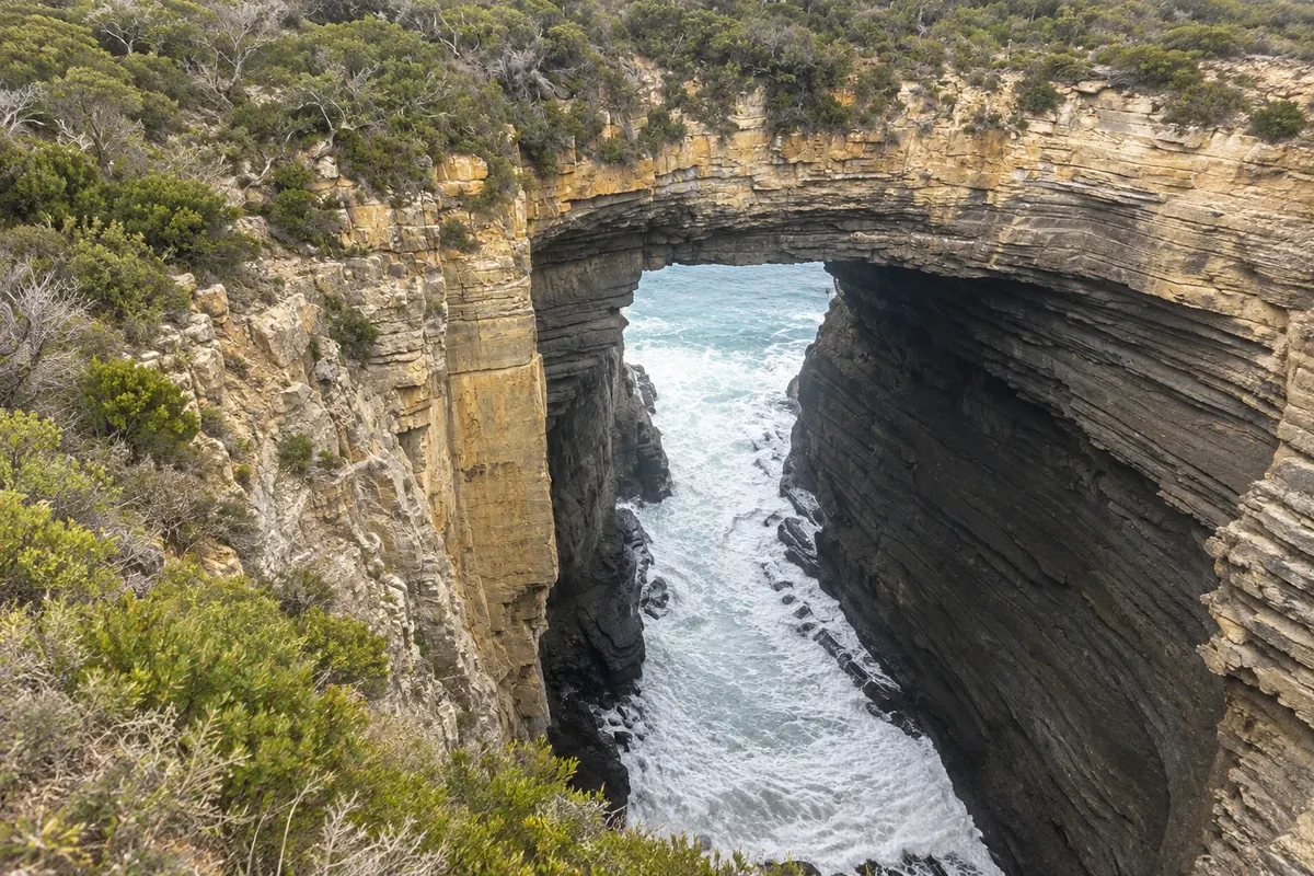 Tasman Arch e Devils Kitchen