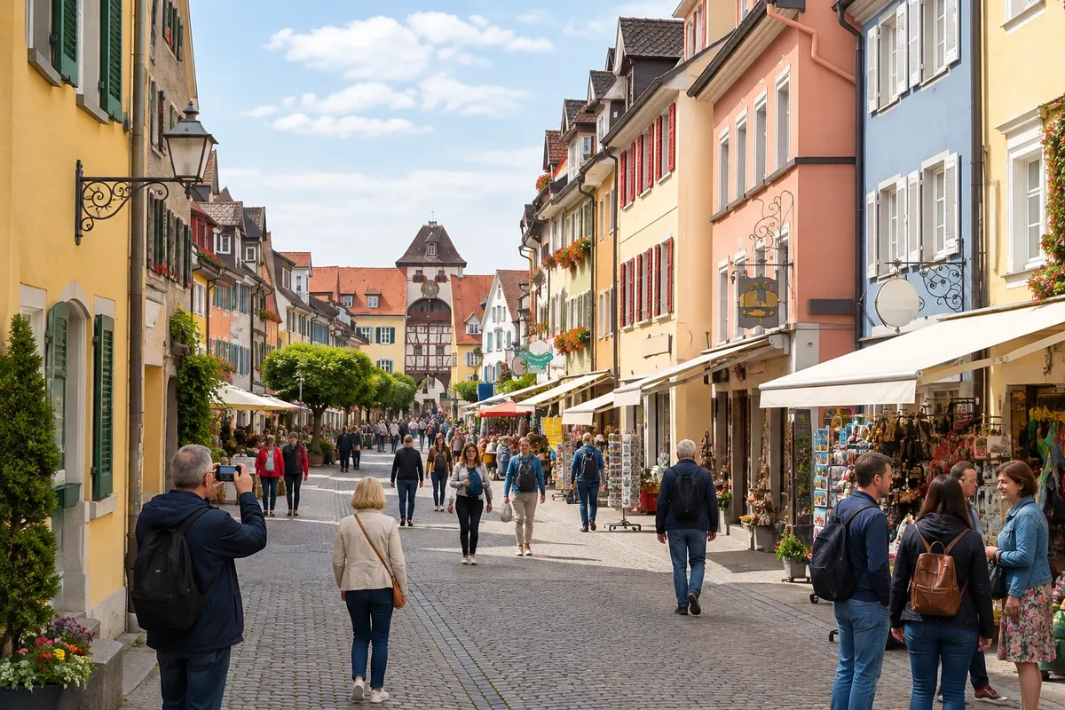 Unterstadt und Seepromenade