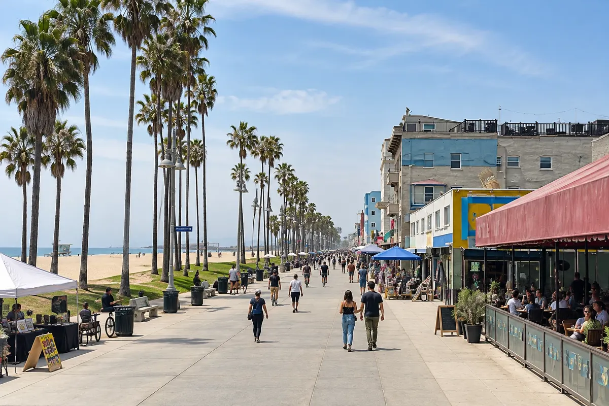 Venice Beach e Venice Canals