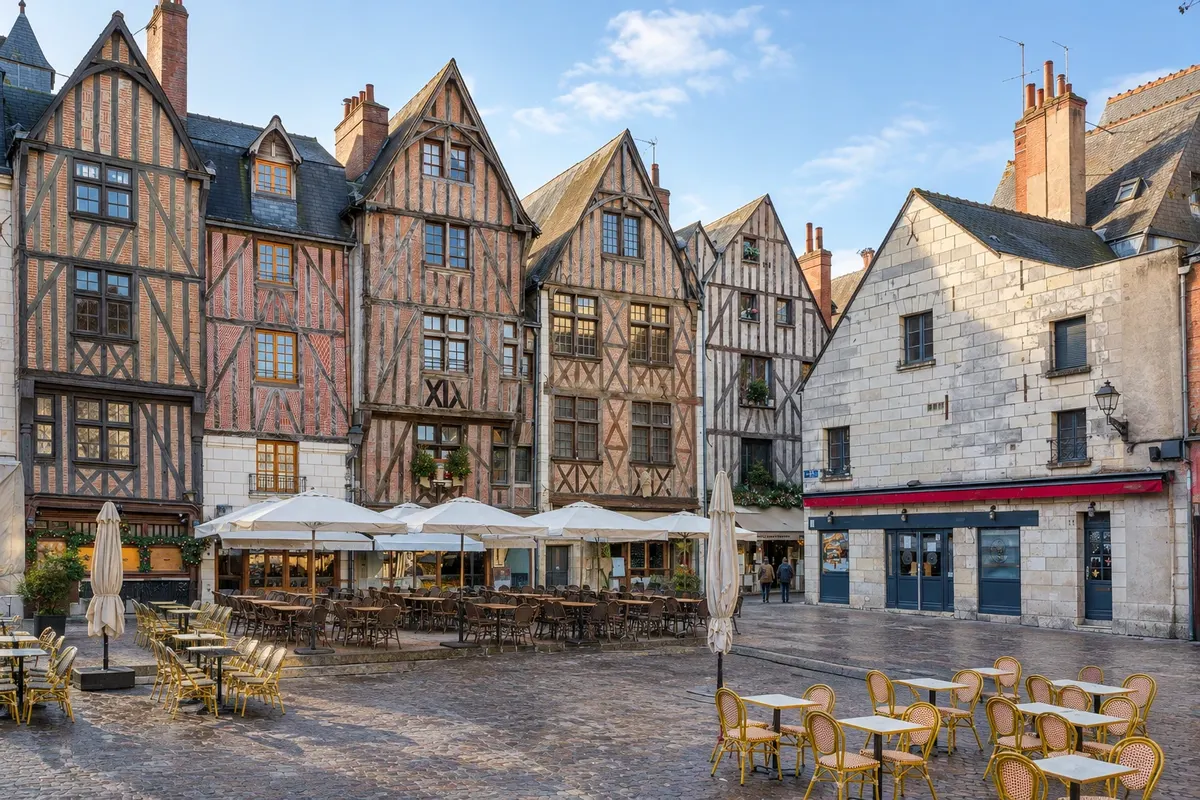 Vieux Tours et Place Plumereau
