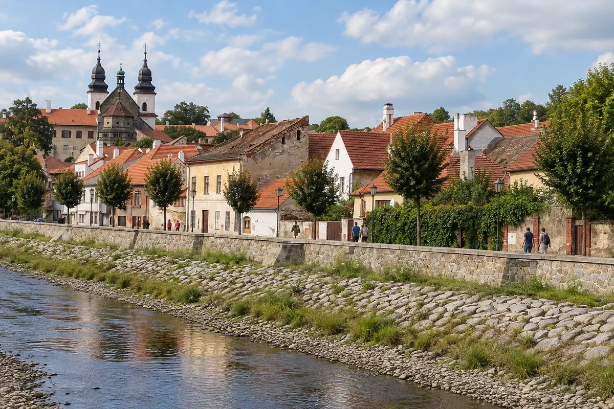 Židovská čtvrť a židovský hřbitov