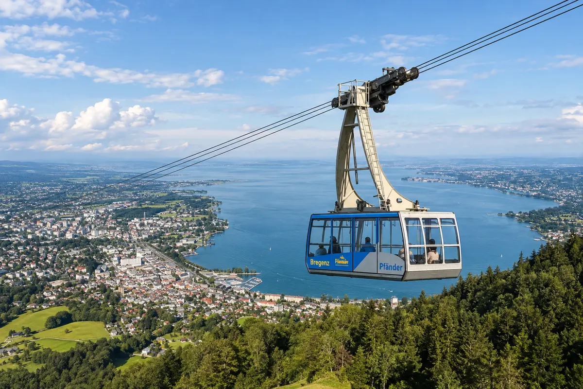 Bregenz e Lago de Constança